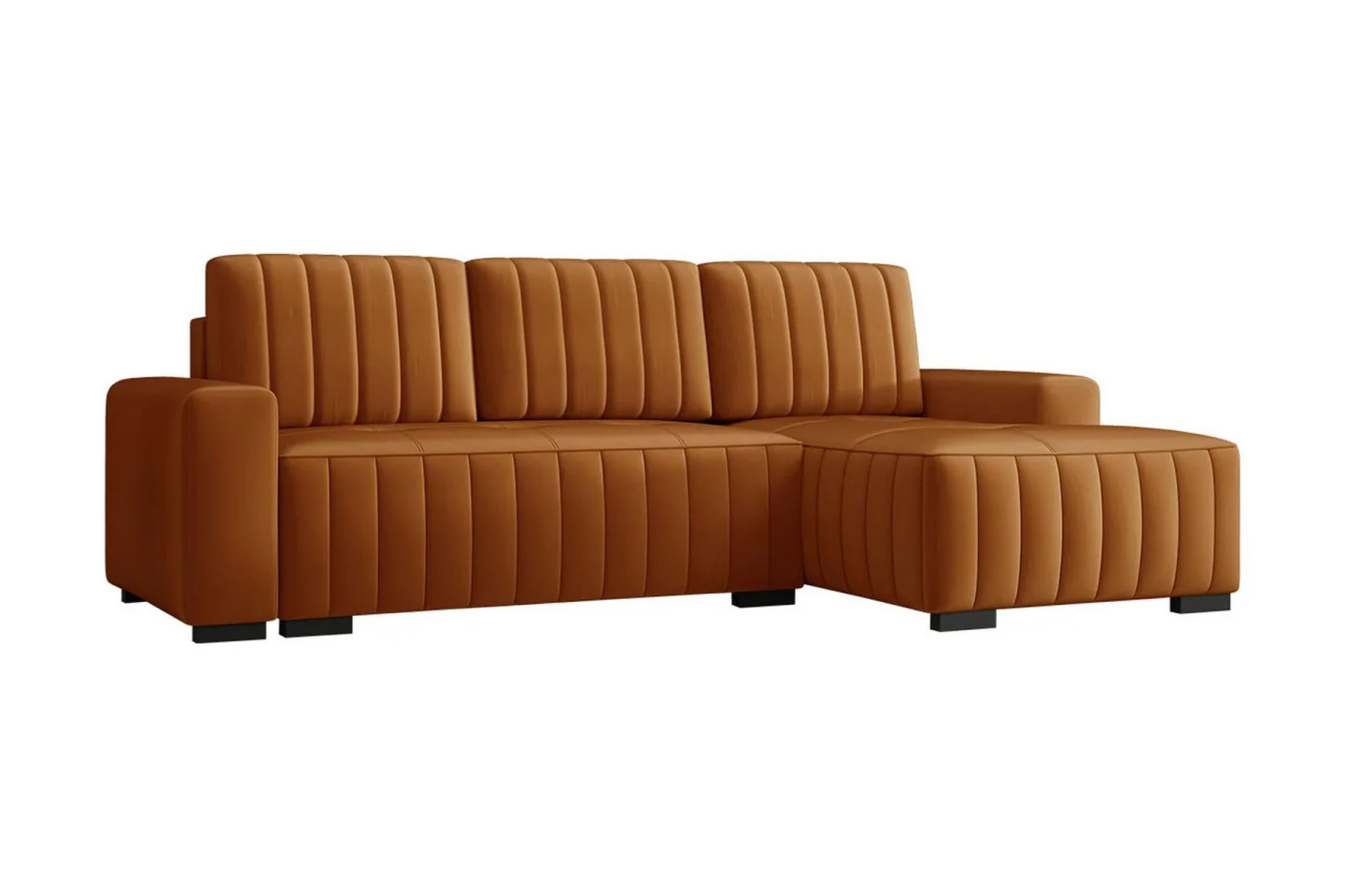 Esher Bäddsoffa Höger - Brun