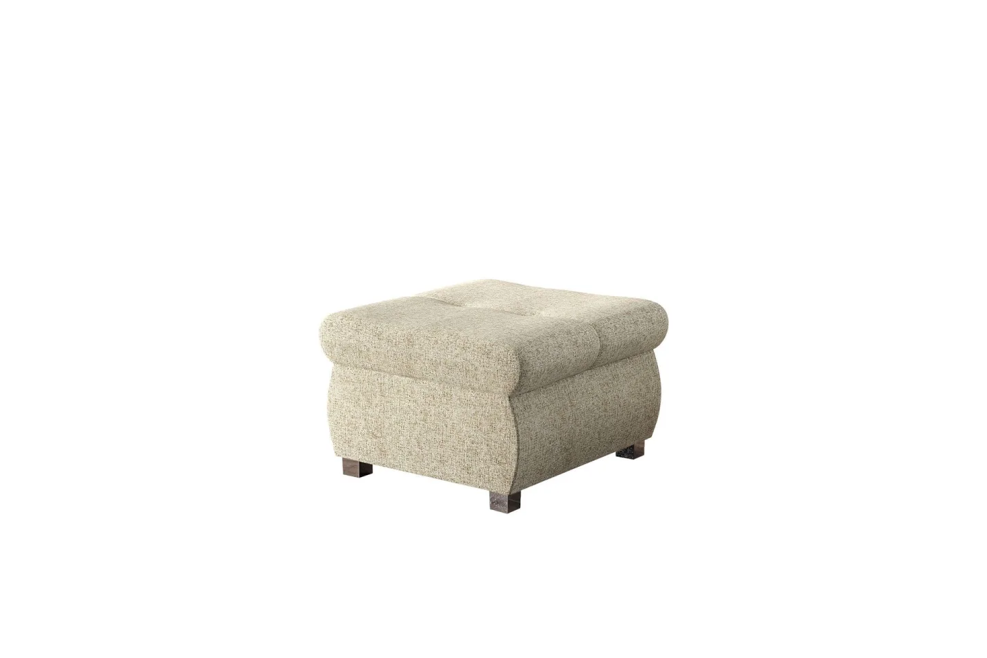 Cerys Fotpall 60 cm - Beige