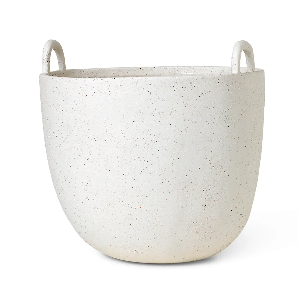 Ferm Living Speckle kruka Ø30 cm Off white