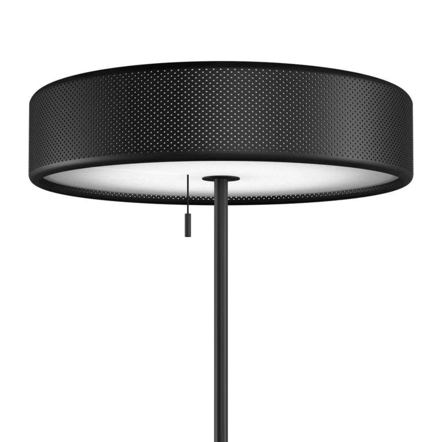 Grain Stehleuchte L Matt Black - Herstal - Wohnzimmer - Metall