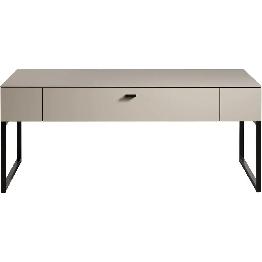 Salontisch Hefner graubeige Holzwerkstoff B 110 T 68 cm