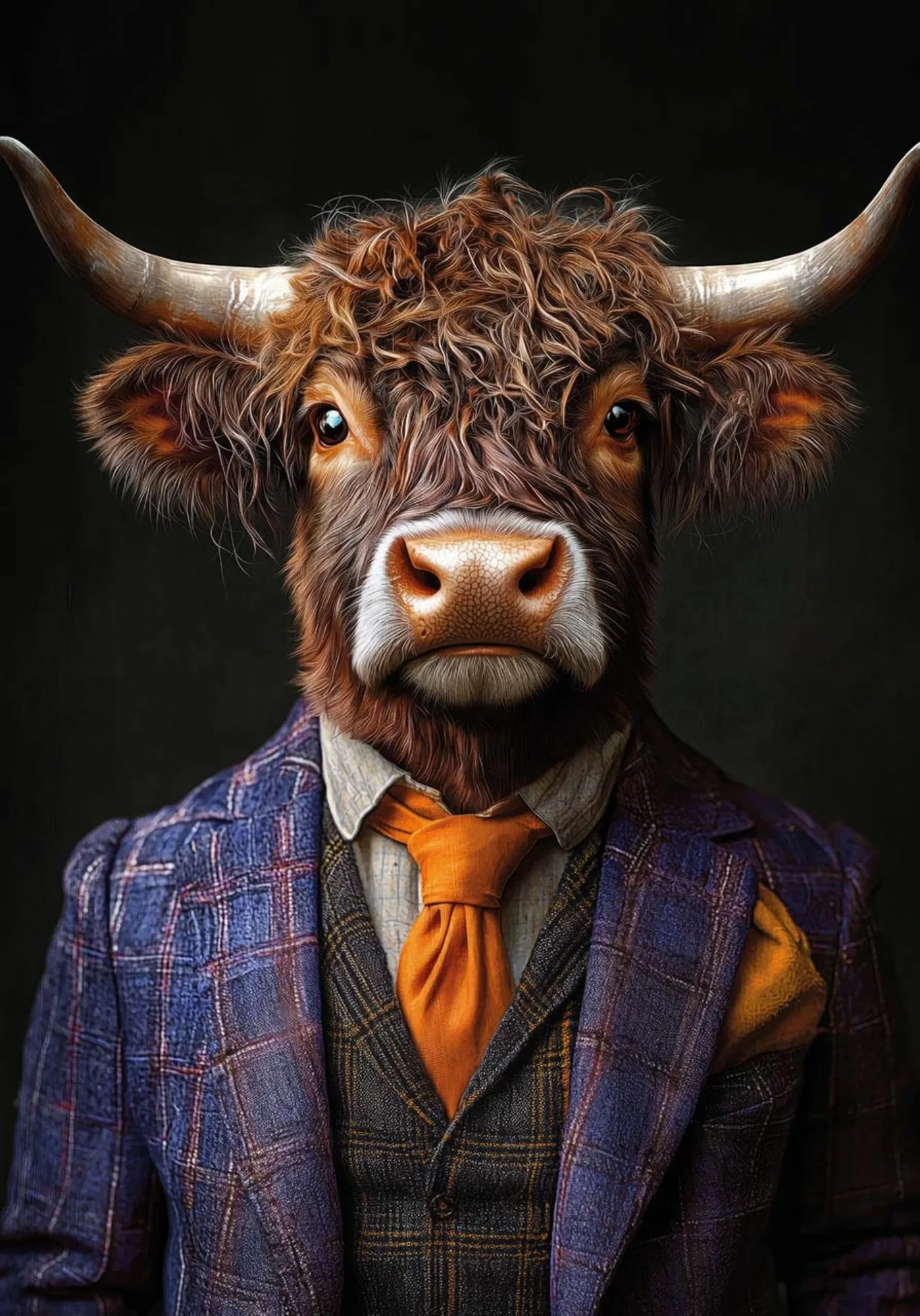 image LAND Gemälde Mr. Bull | Schubiger Möbel