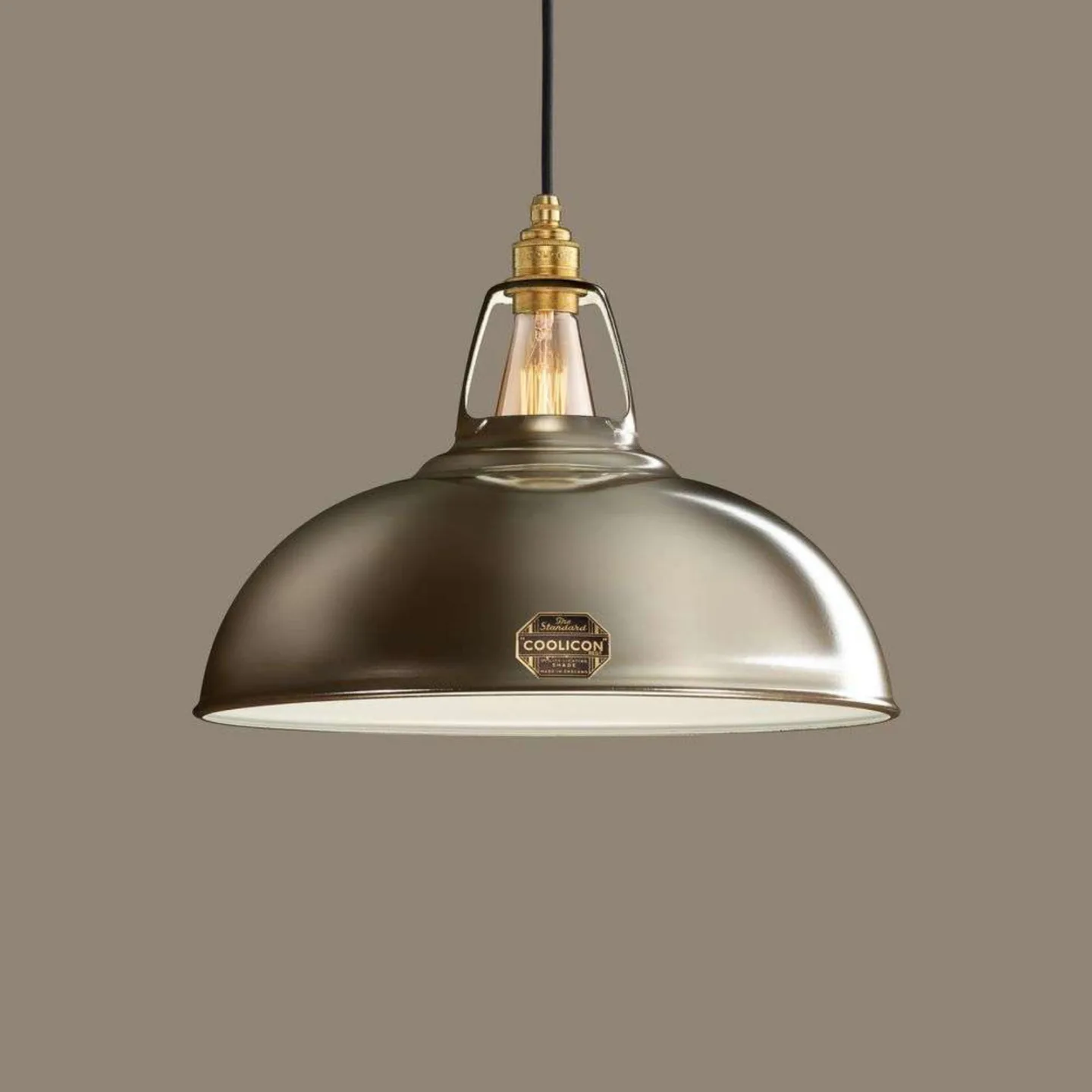 Large 1933 Design Pendelleuchte Antinium - Coolicon - Wohnzimmer - Metall