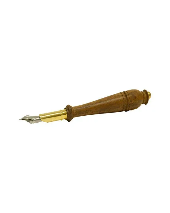 Calligraphy Set Wood/Brass