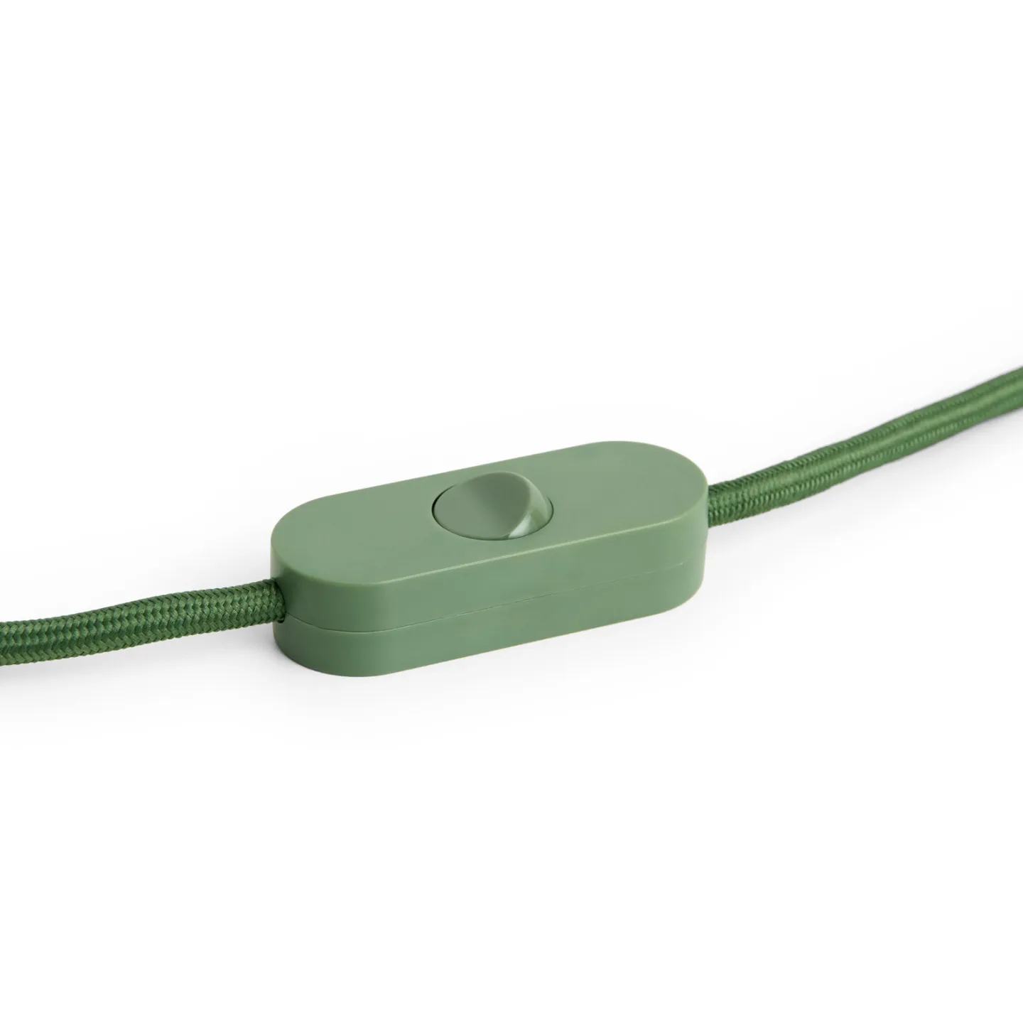 COMMON E27-Lampenfassung, grün, Stecker, 2,4 m - HAY - Wohnzimmer - Kunststoff - Einflammig