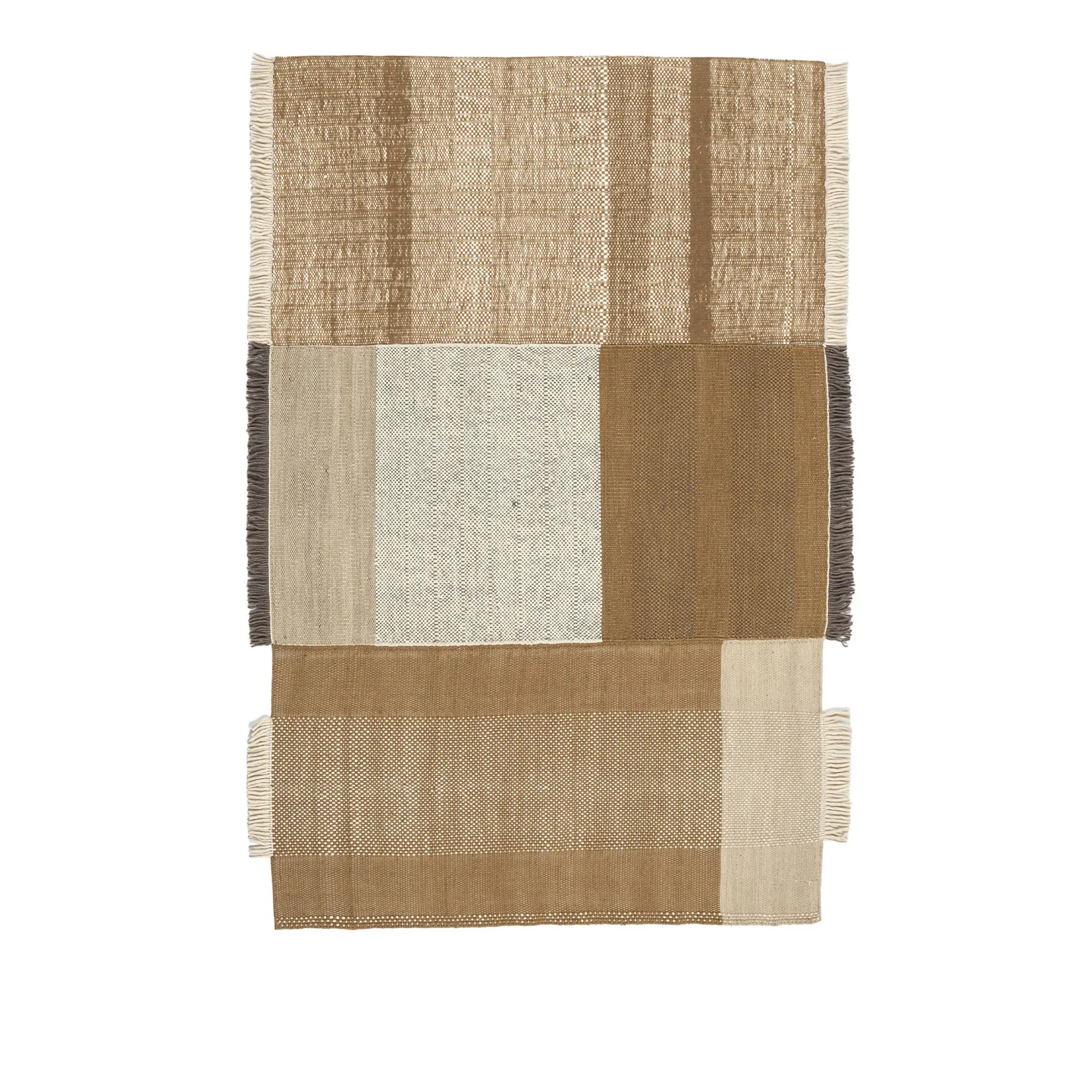 Nanimarquina - Tres Ocre Rug 170x240 cm - Ullmattor - Elisa Padrón,Nani Marquina - Flerfärgad,Mönstrad,Beige