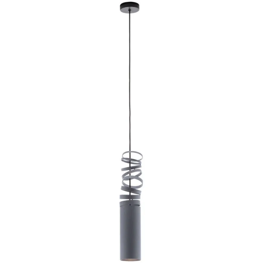 Designer-Pendellampe Artemide Decomposé Light E27 D 9.8 cm - Farbe: rauchgrau - Material: Aluminium - Lichtfarbe: Extra warmweiss