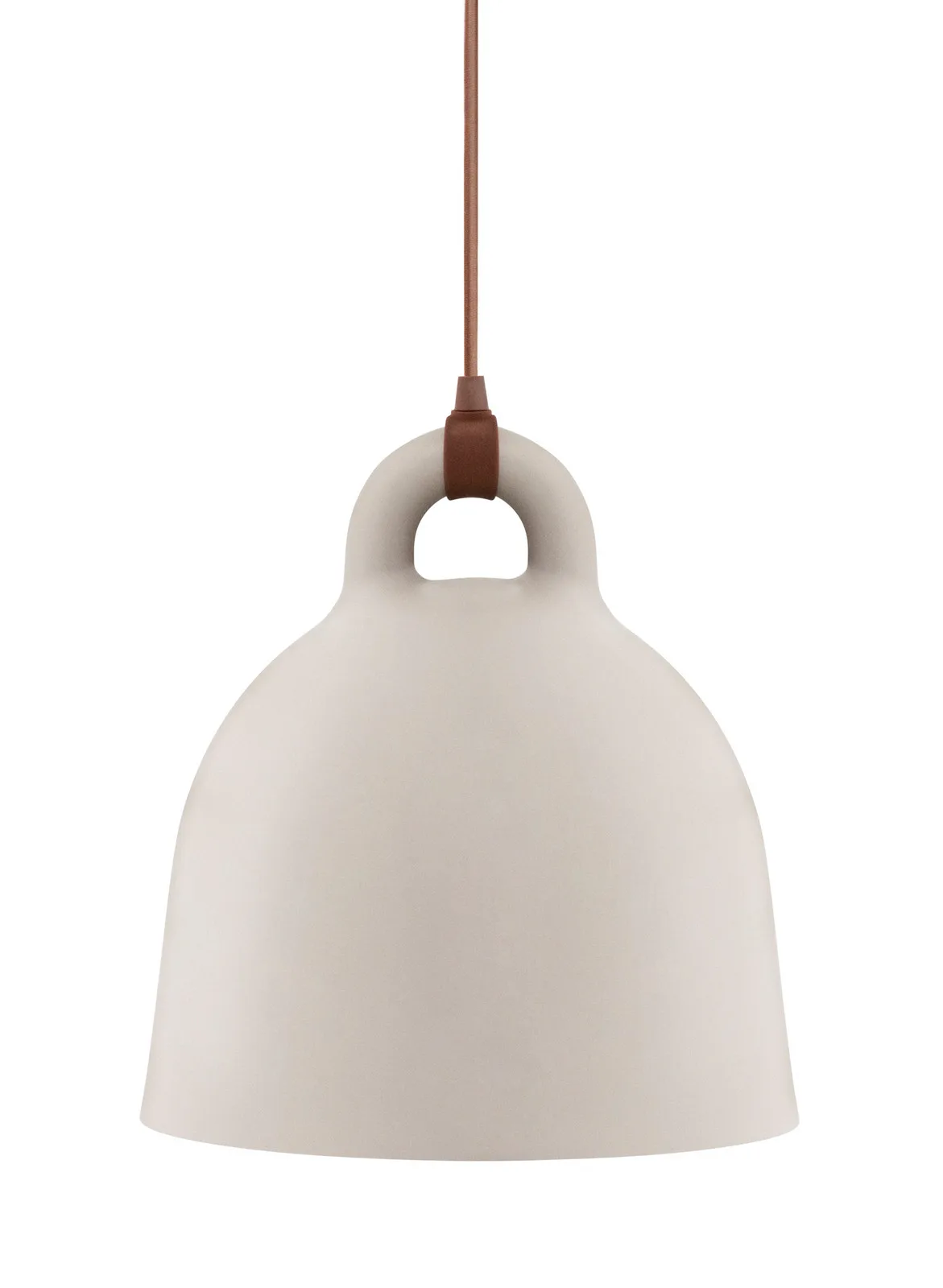 Bell Pendel Medium Sand - Normann Copenhagen - Stue - Aluminium