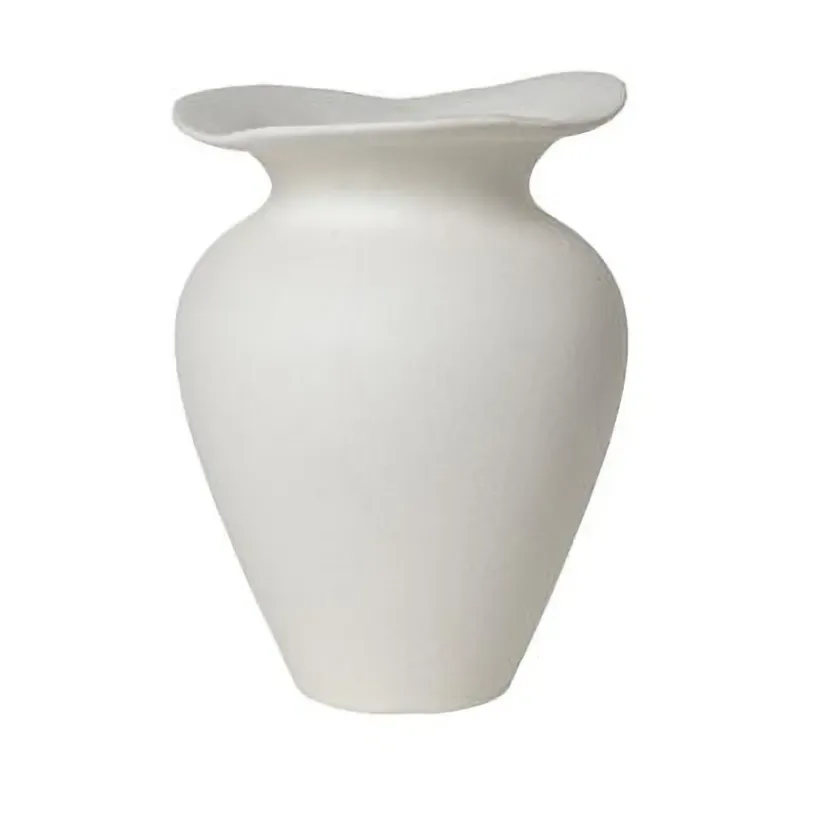 Broste Copenhagen Florentina Vase S 22,5 White