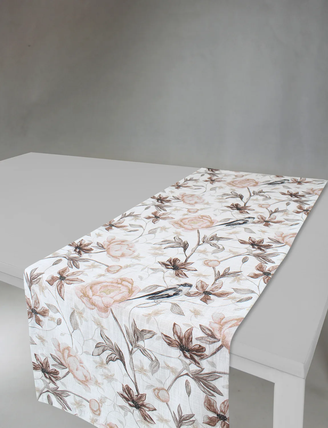 Løpere - Gullan (beige) (Størrelse: 40 x 140 cm)