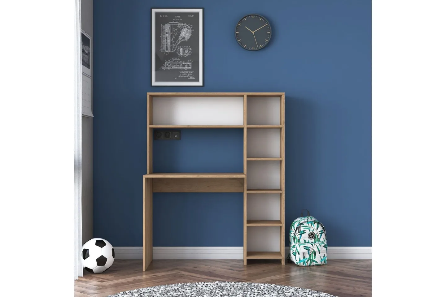 Freal Skrivbord 113 cm - Natur