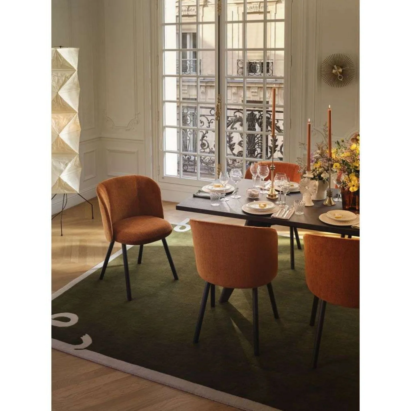 Akari UF4-L8 Stehleuchte - Vitra - Wohnzimmer - Papier / Karton