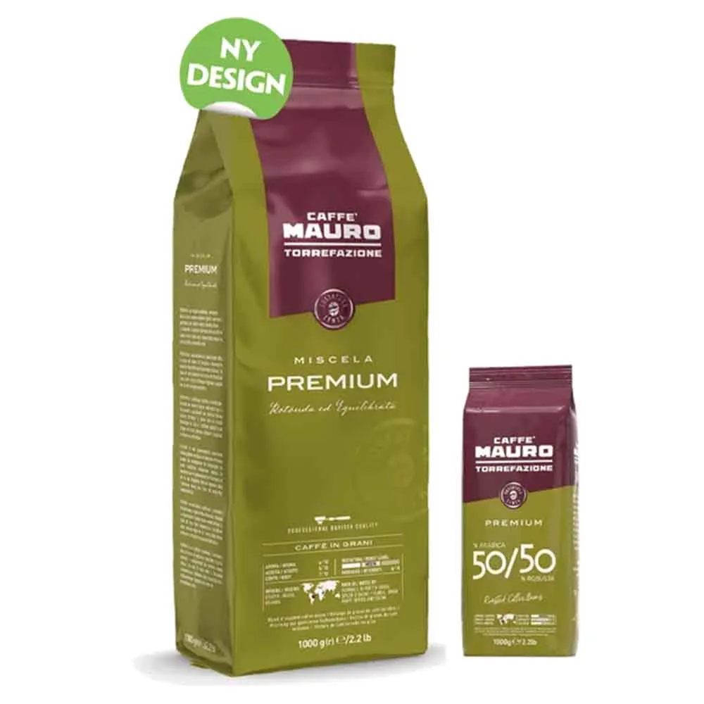 Mauro premium 1kg espressobönor