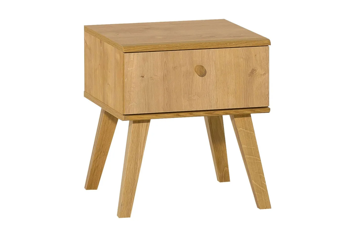 Nature Sängbord 40 cm med Förvaring Ek - Natur