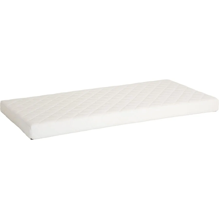 Matratze Elina weiss Bezug 100% Baumwolle, Kern: Polyätherschaum 90 x 200 cm