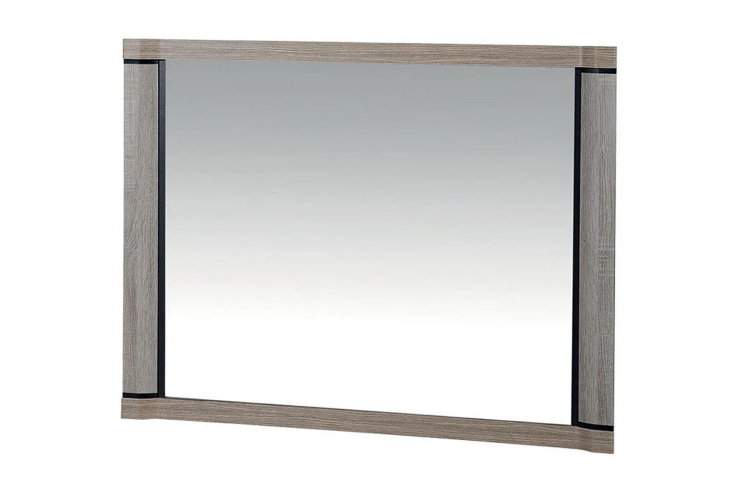 Dallas Spegelskåp 115x1x82 cm LED-belysning - Grå|Vit