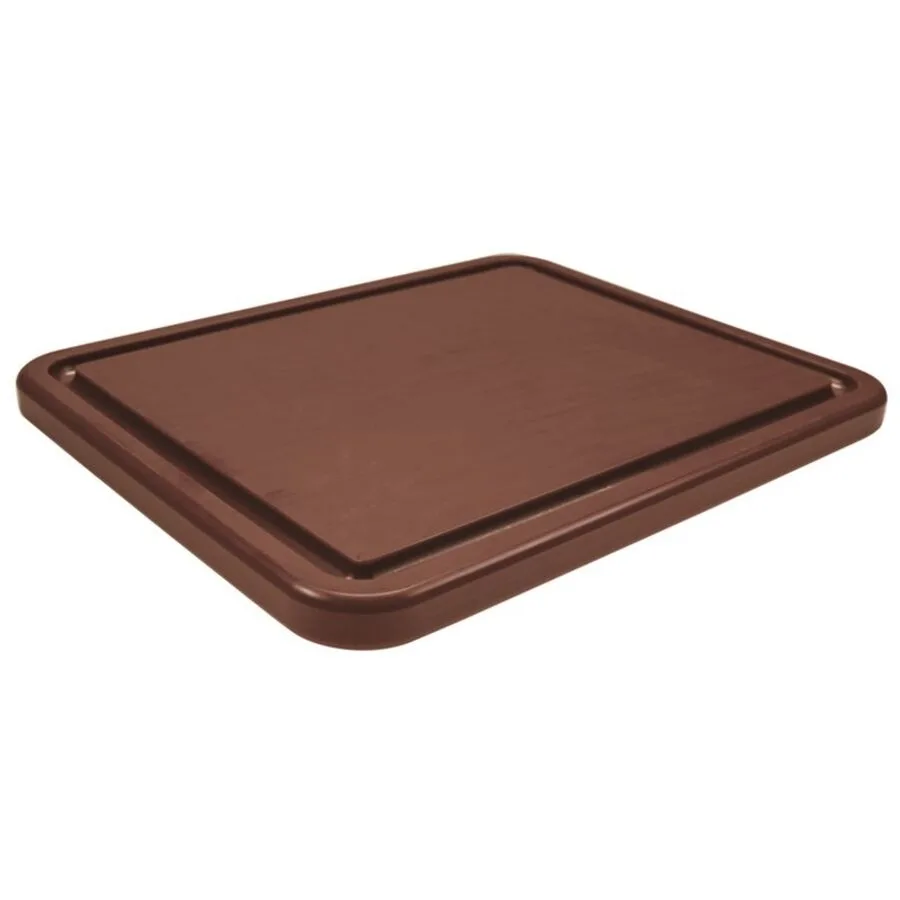 Lagotto Schneidebrett Polypres braun HDPE B 53 cm T 32.5 cm