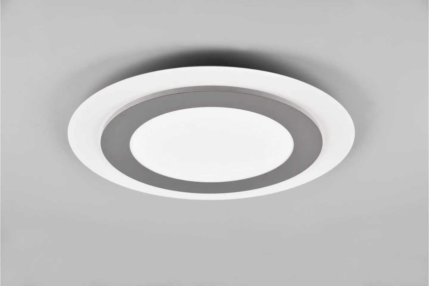 Morgan LED Plafond 45 cm vit/ borstad stål - Borstad stål