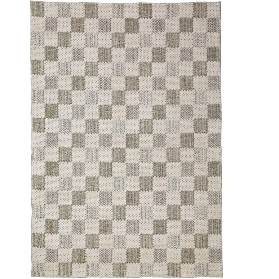 Teppich Madelin GRÜN Schottenkaro 80% BAUMWOLLE 20% POLYESTER 116 x 170 cm