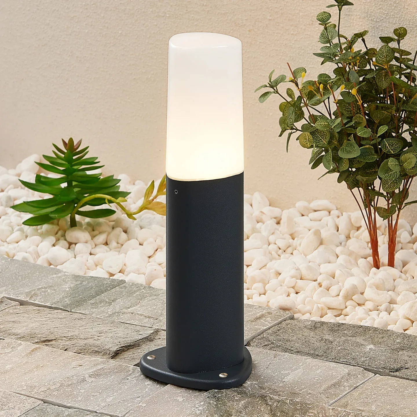 Obbie Havelampe H30 Anthracite - Lucande - Moderne - Metal - Med én lyskilde