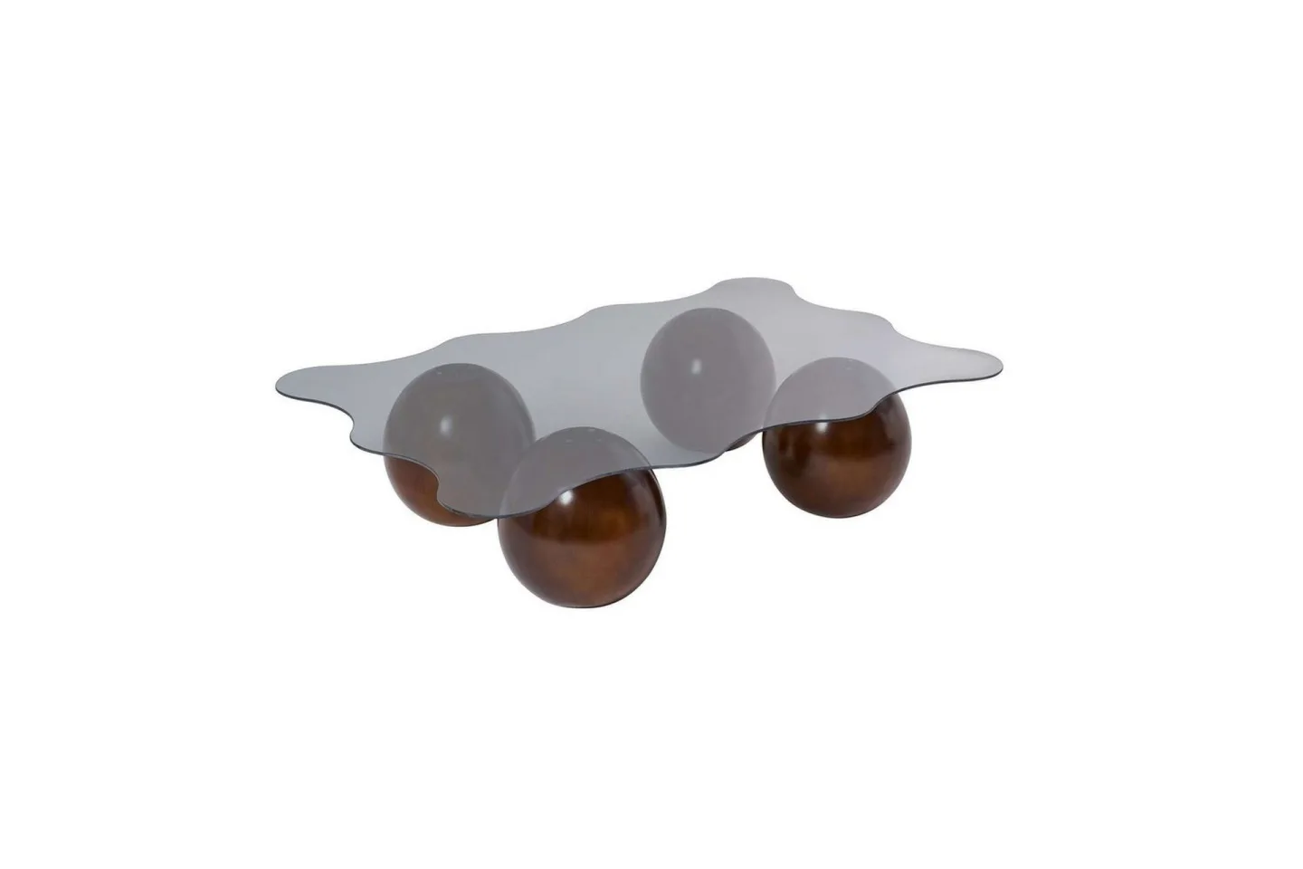 Soffbord Nordure Elinville Soffbord 120 cm Brun -