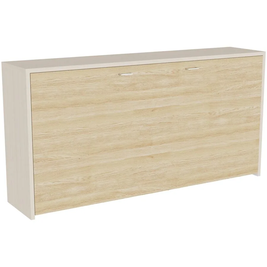 Klappbett Window eiche Holzwerkstoff 90 x 200 cm - Möbel Konfigurator: Traummöbel individuell zusammenstellen