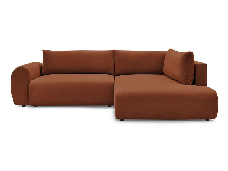 Ecksofa BOBOCHIC LUCIEN Stoff orange