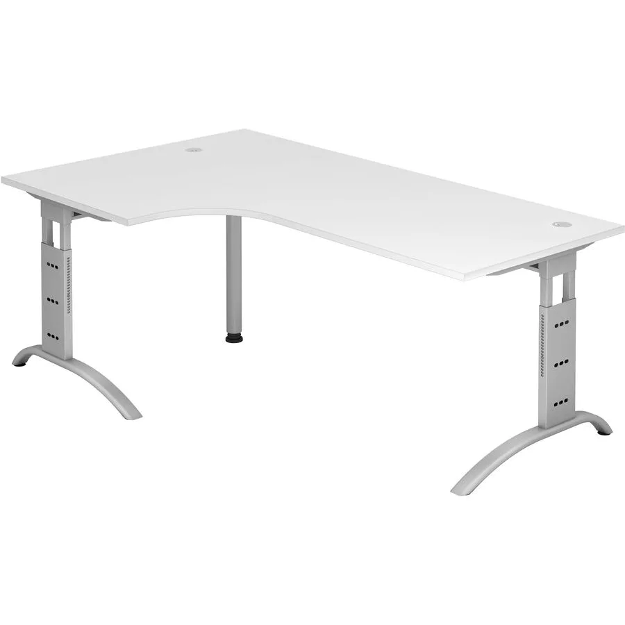 Schreibtisch Office weiss Holzwerkstoff B 200 T 120 cm