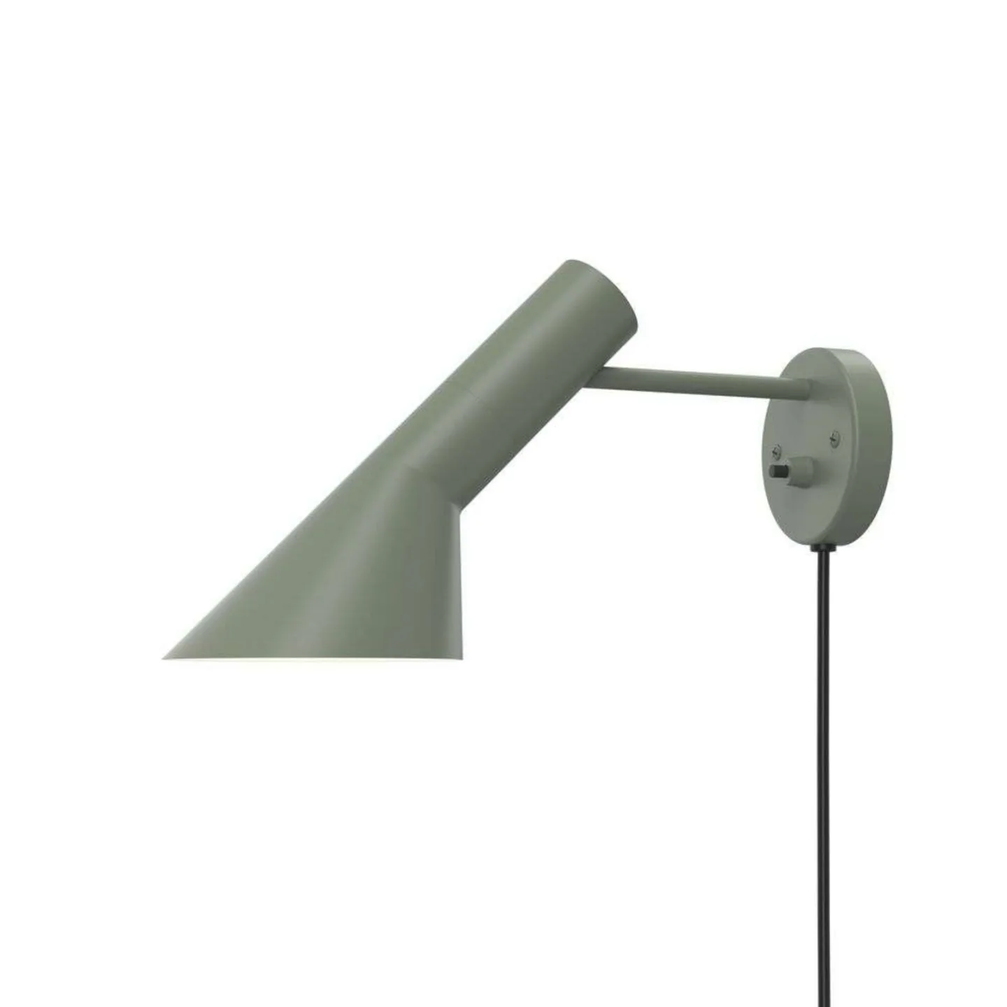 AJ Wandleuchte Hell Petroleum - Louis Poulsen - Wohnzimmer - Design - Metall - Einflammig