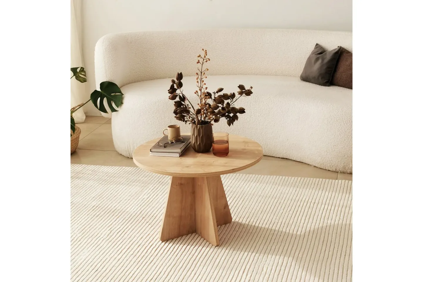 Munne Soffbord 60 cm - Ek