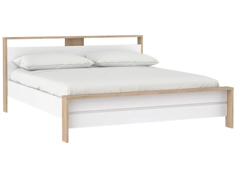 Bett NEXT 180x200cm spanplatte jackson eiche