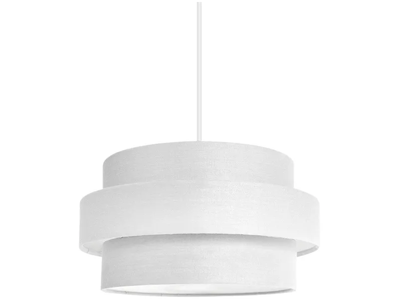 Hängelampe ORNELLA LED 26x14cm 40W weiss