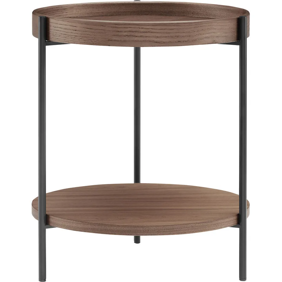 Beistelltisch Bravira Walnuss MDF B 44 H 49 cm