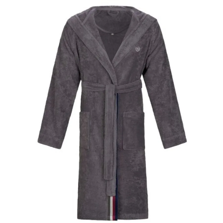 Bugatti Bademantel Decimo M graphit Baumwolle M