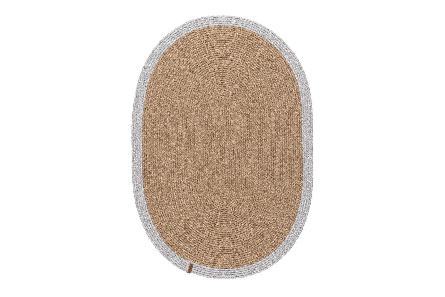 Fielo Bomullsmatta 80x120 cm Rektangulär - Grå/Brun