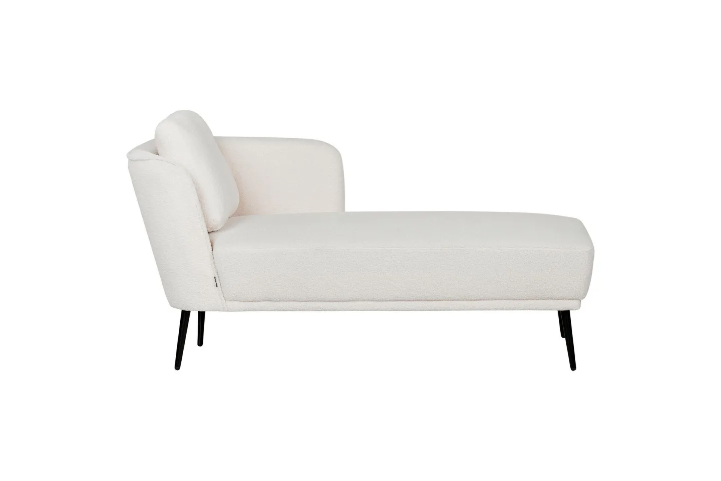Uklund Schäslong 148 cm Vänster - Svart/Vit