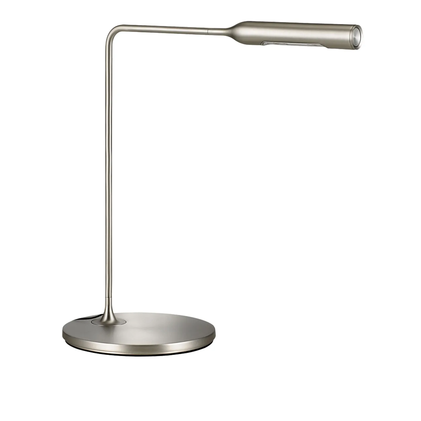 Lumina - Flo Bedside brushed nickel - Bordslampor - Foster + Partners - Silver