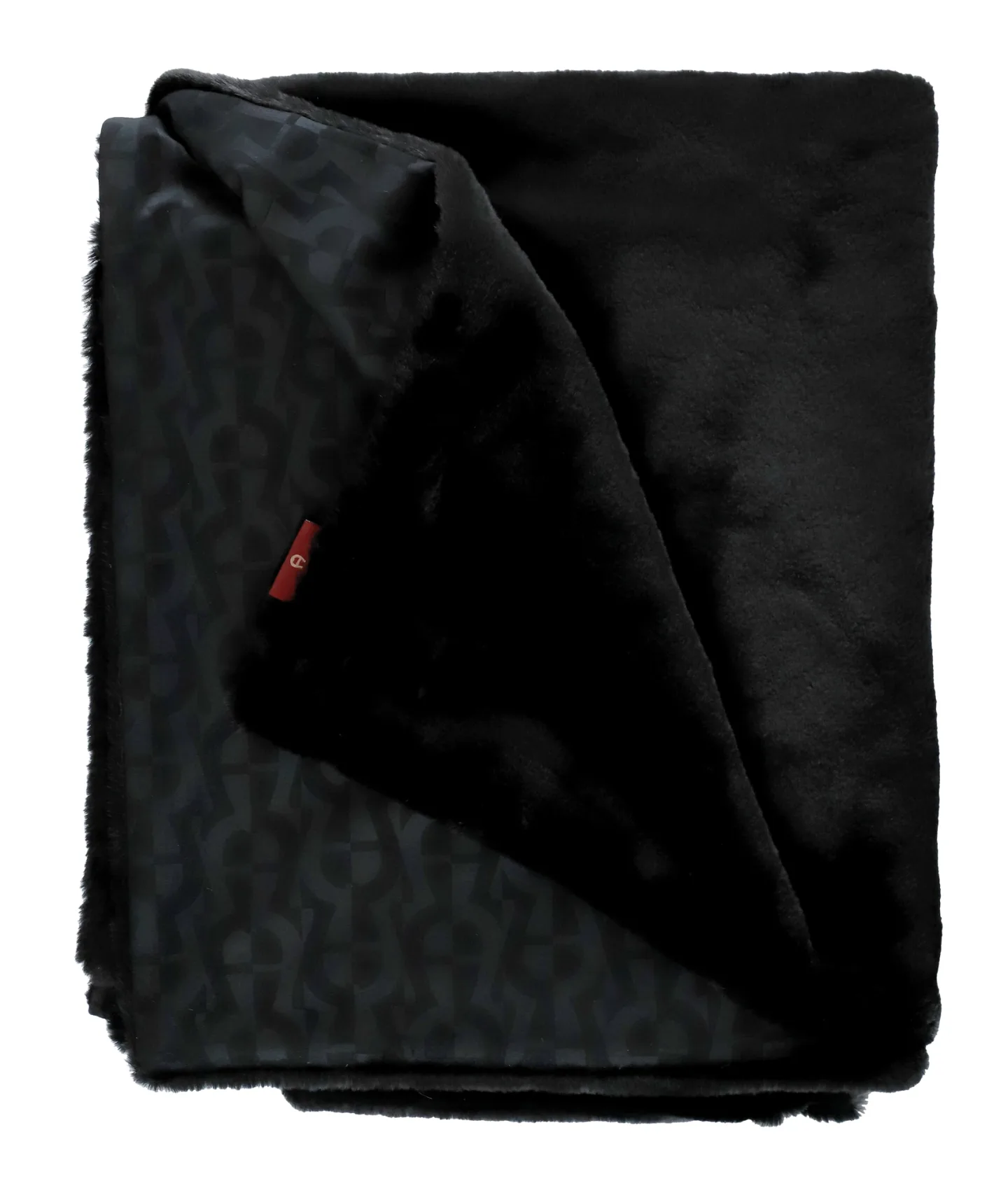 Stoeckel & Grimmler Plaid Flow, Schwarz 130x170 cm Schwarz | Schubiger Möbel