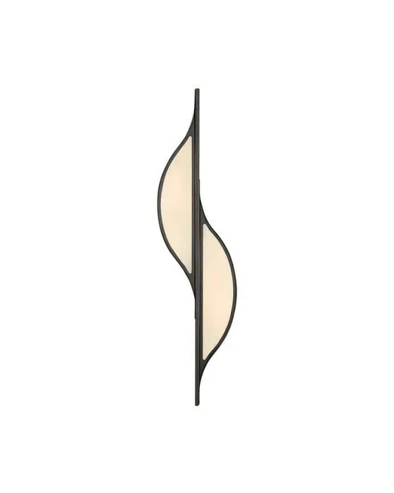 Avant Large Curved Sconce Bronze