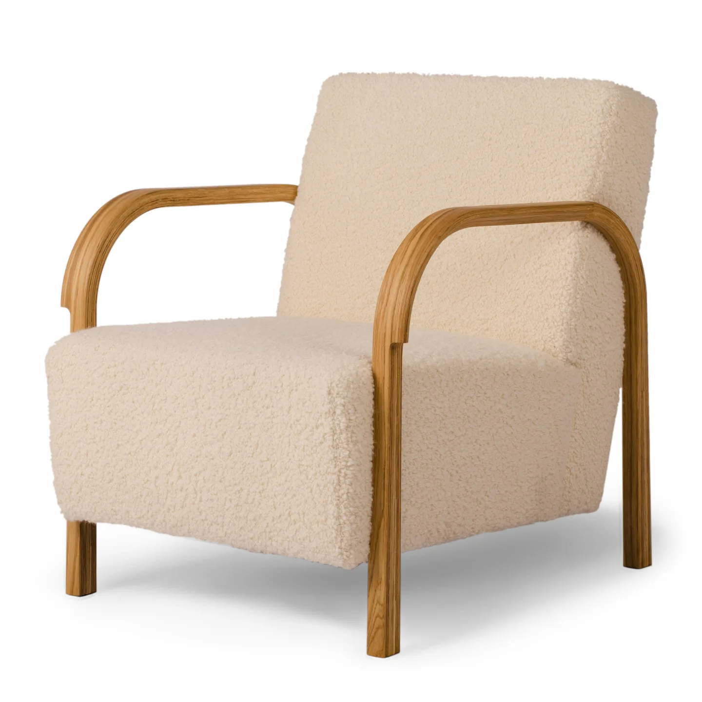 Mazo - Arch Lounge Chair Artemidor - Fåtöljer - Magnus Stephensen - Trä/Textilmaterial