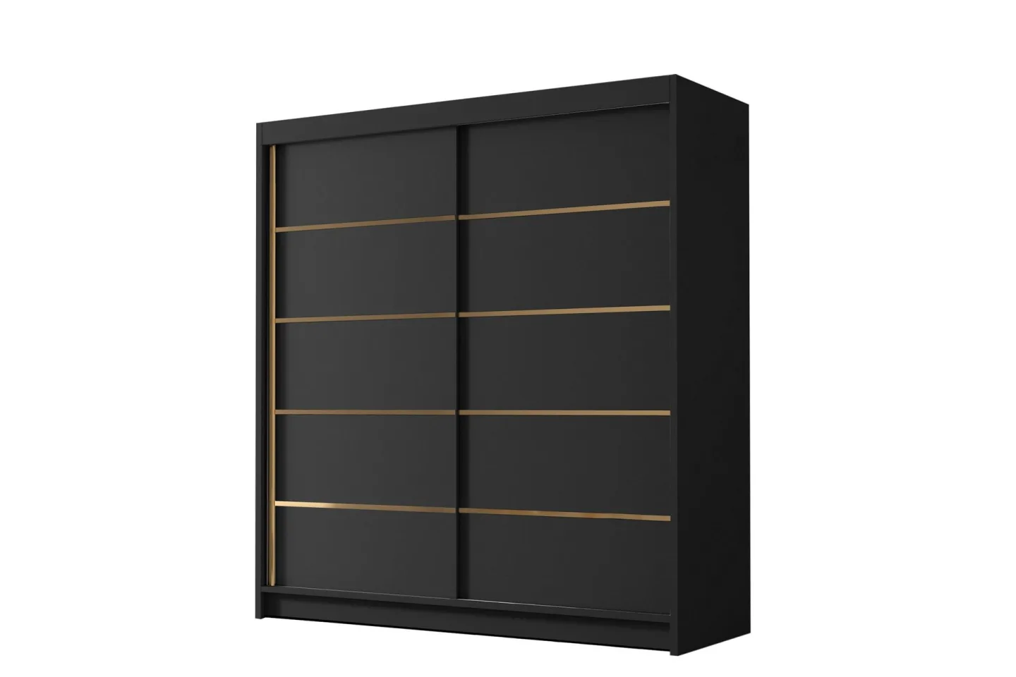Chavez Garderob 180x215 cm - Svart