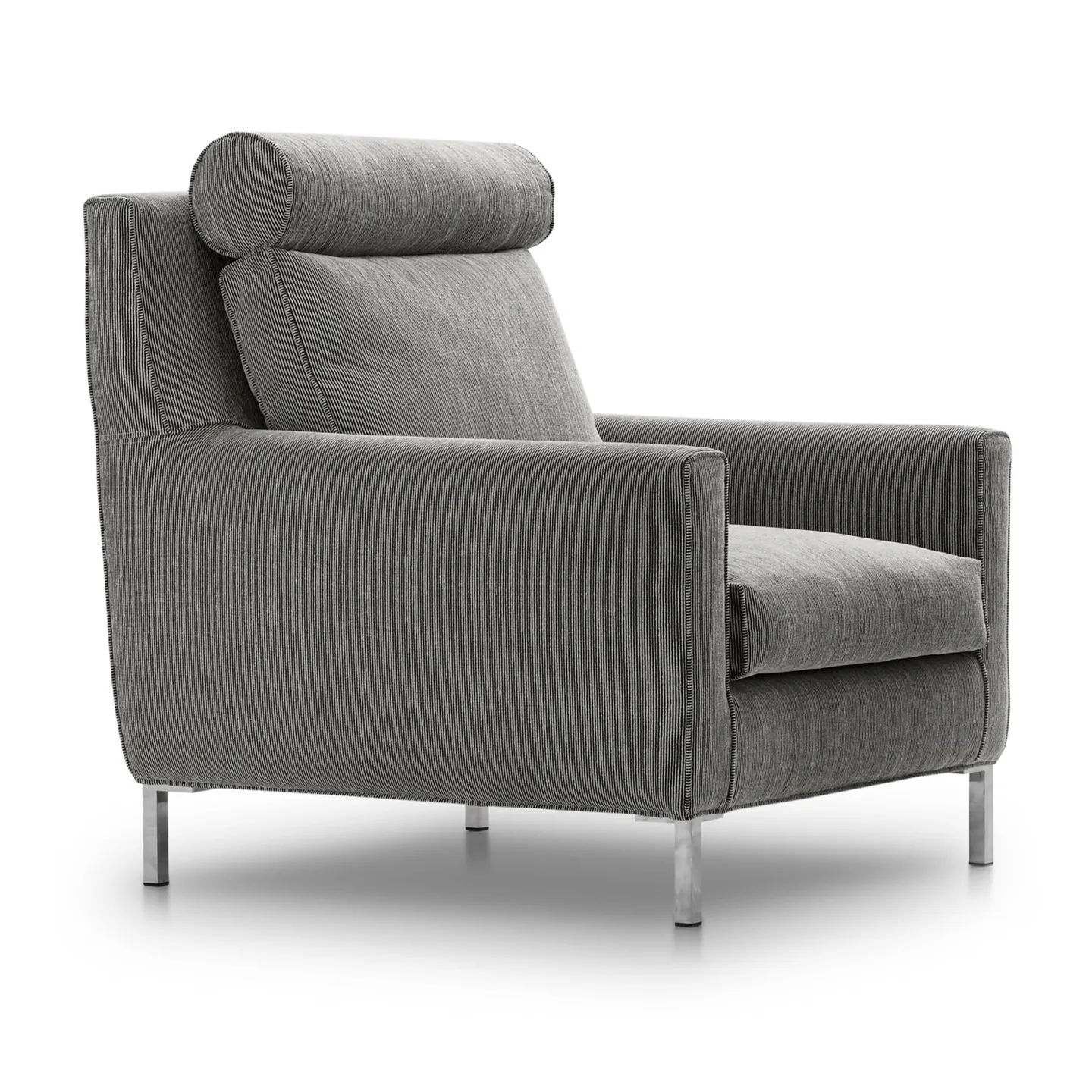 Eilersen - Streamline High Back Lounge Chair Bakar 01 - Fåtöljer - Jens Juul Eilersen - Grå - Textilmaterial