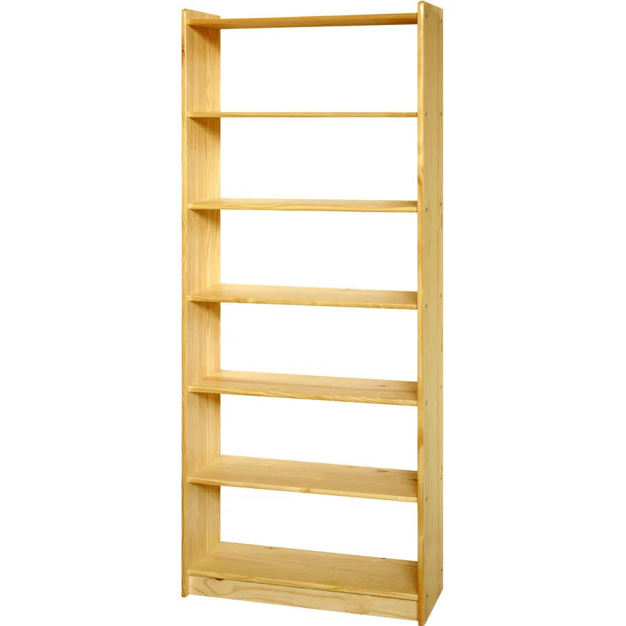 Bücherregal Amey natur Kiefer massiv B 80 H 200 cm