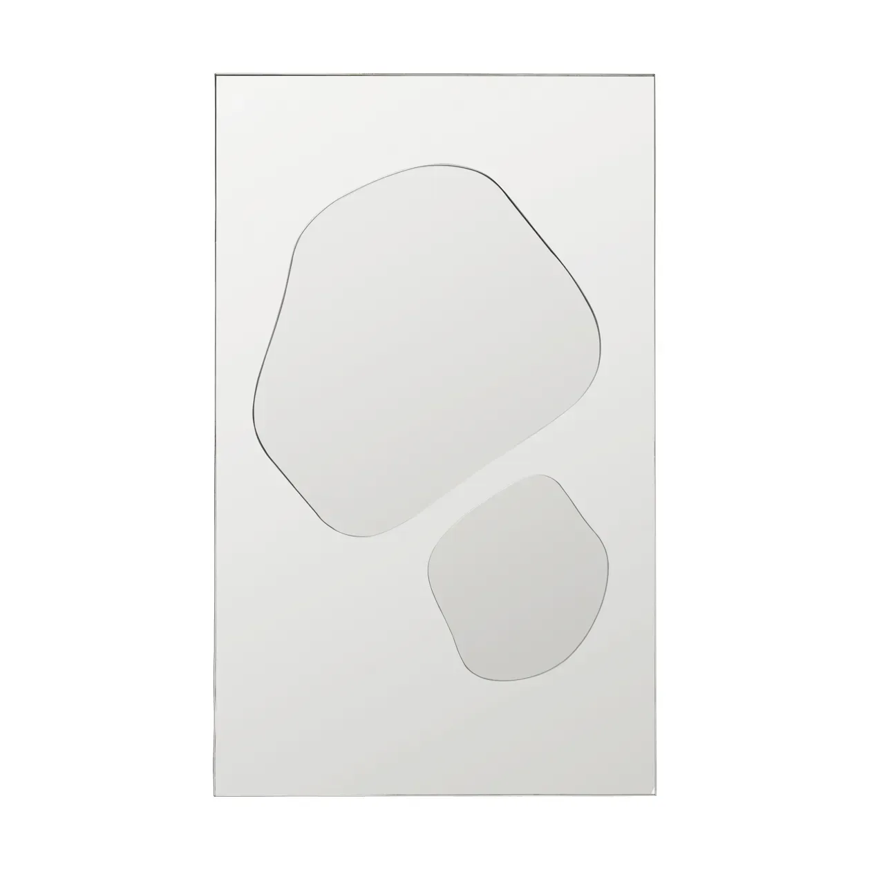 Ferm Living Folia spegel Silver, 82 cm