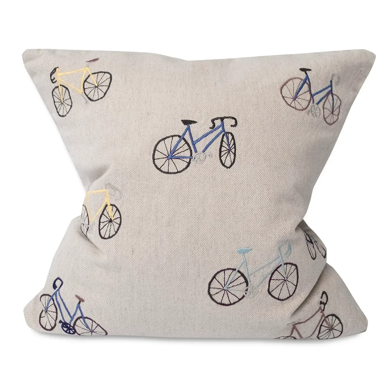Fine Little Day Bicycles kuddfodral 48x48 cm Beige