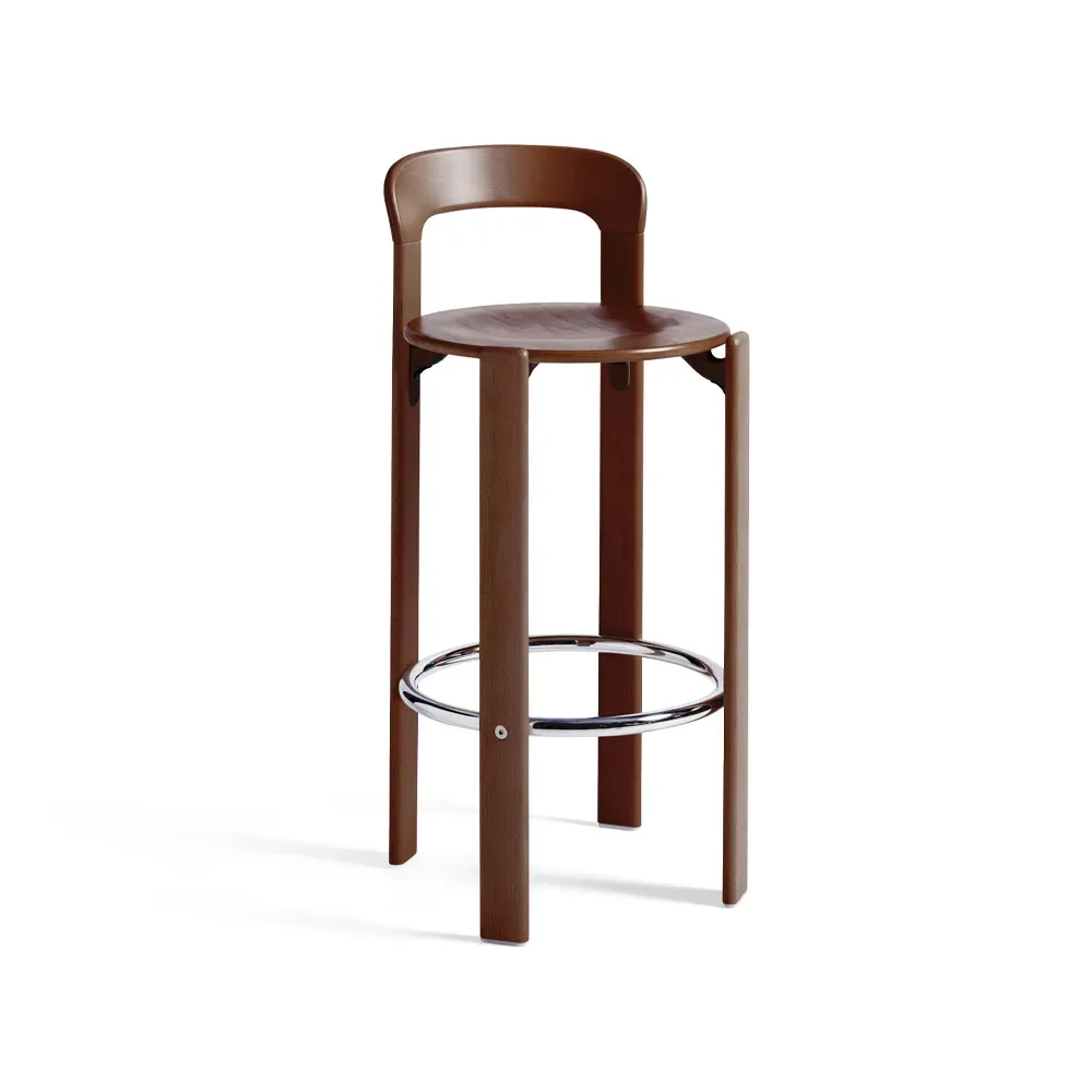 HAY Rey barstol 75 cm Umber brown