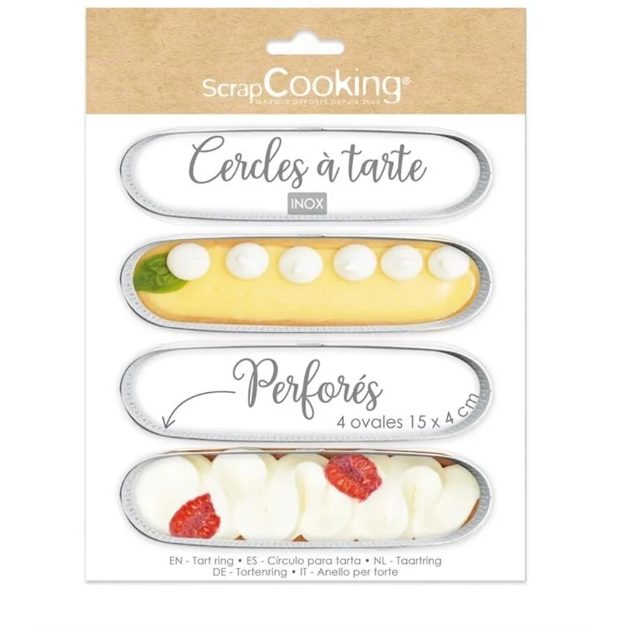 Tortenring Scrap Cooking Silber Edelstahl 2 cm