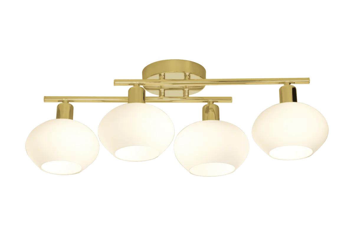 Aneta Lighting - Elba 60cm - Badrumslampa - Matt mässing