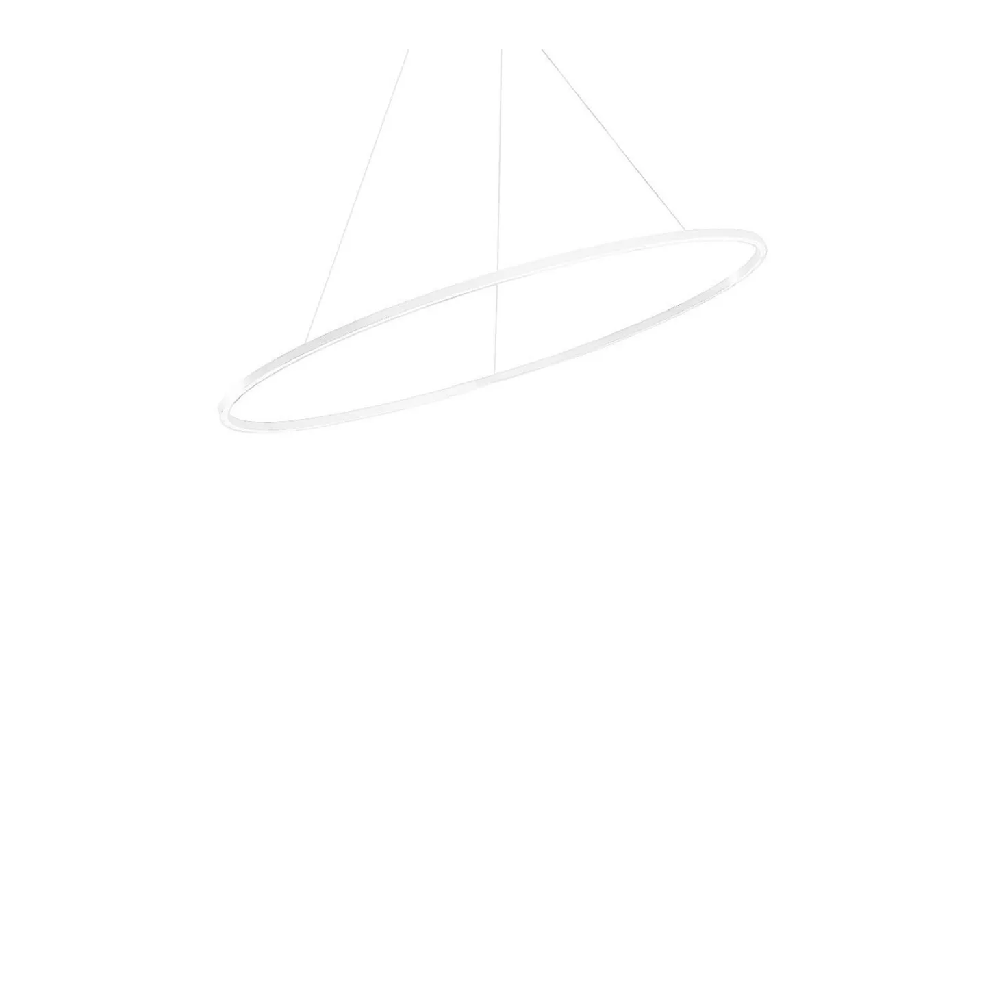 Nemo Lighting - Ellisse Minor Pendant, Downlight, Matte White - Pendellampor - Federico Palazzari - Vit
