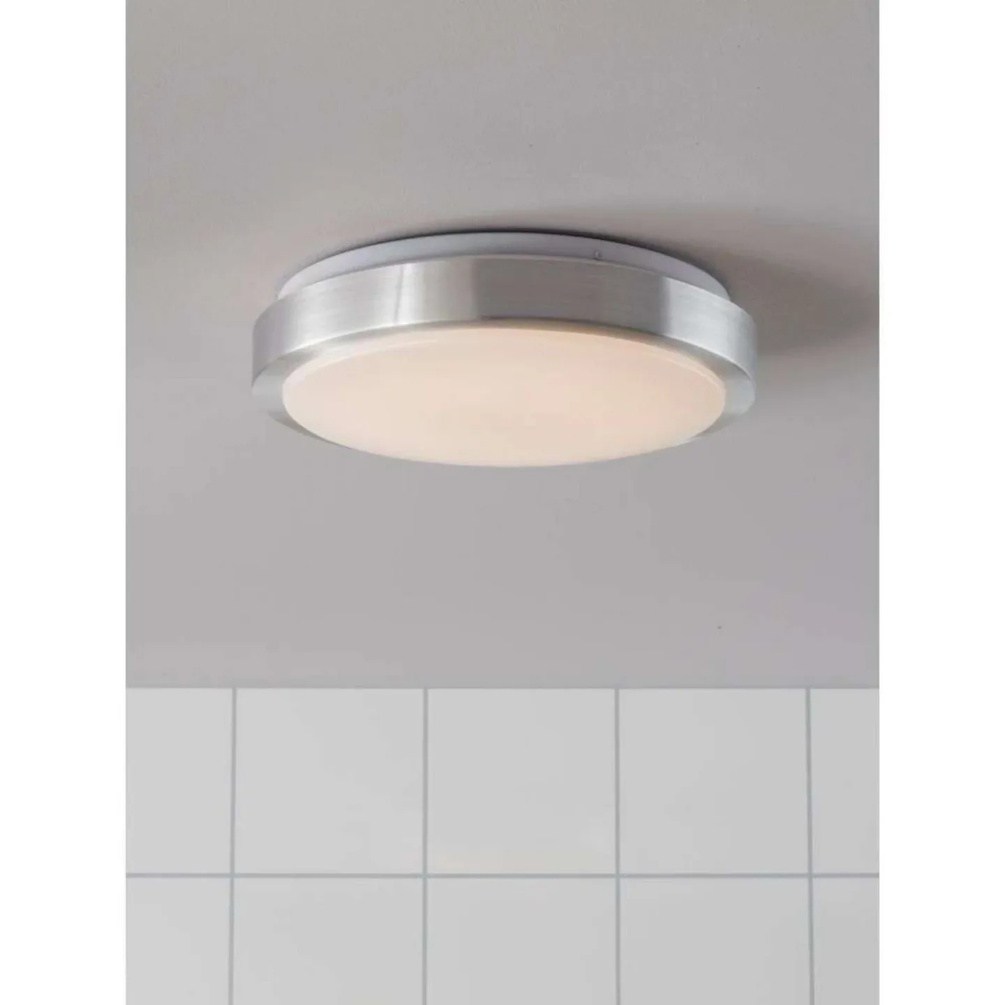 Moon LED Loftlampe Ø28cm Alu/Hvid - Markslöjd - Metal
